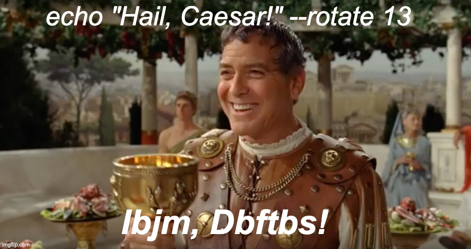 Caesar Cipher Meme
