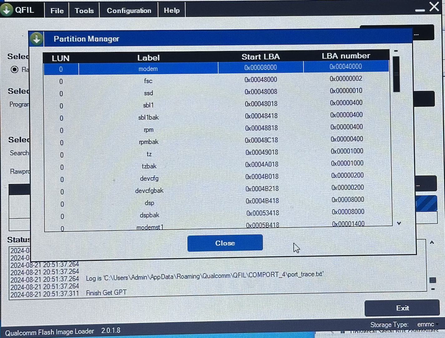 QFIL Program