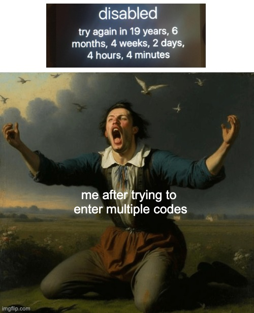 Locked Phone Meme